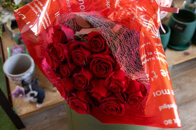 プロポーズ用花束の写真